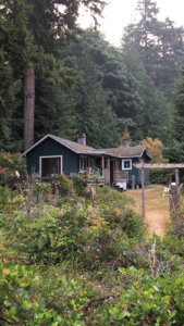 Bowen Island log cabin