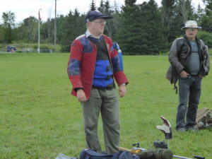 Ben preparing for Gooderham