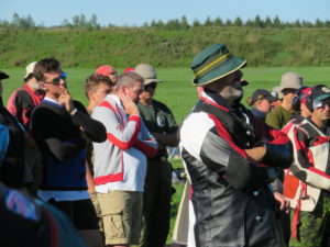 Captain prepares
