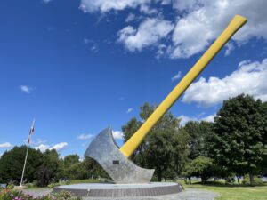 The world's largest axe
